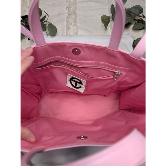 Telfar Medium Shopping Bag in Bubblegum - Picture 4 of 6